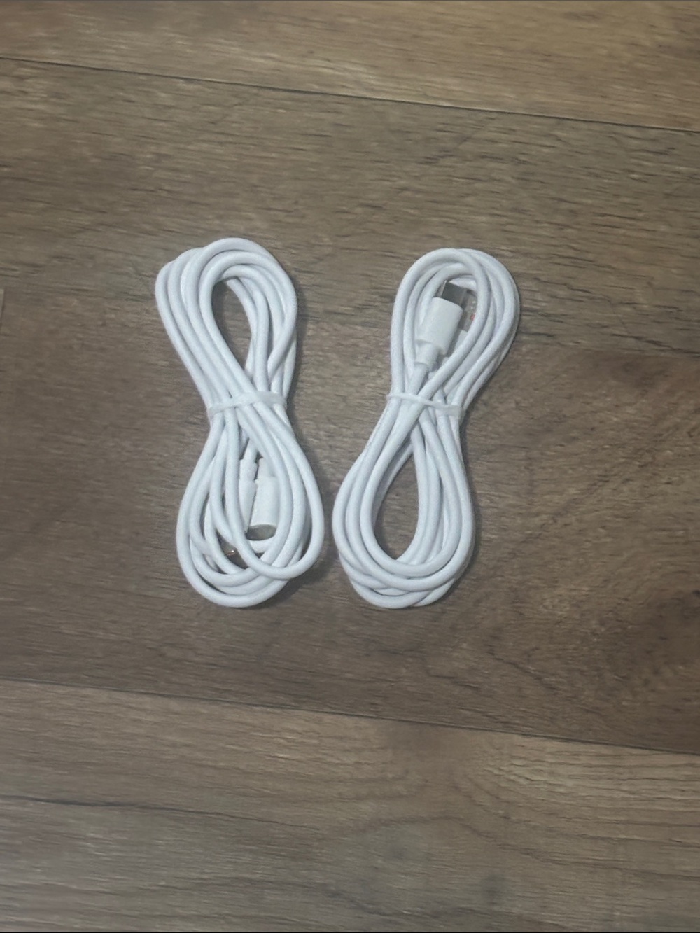 USB-C to Lightning Charging Cables — White, Pack of 2